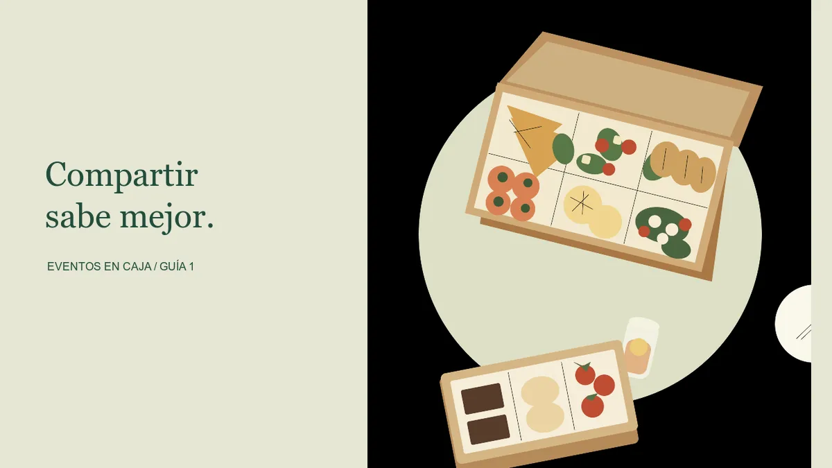 Elegir un catering en caja en Madrid empieza por saber qué necesita tu evento — ilustración de referencia